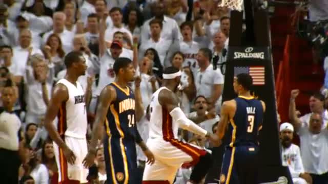 Watch NBA Phantom: LeBron James' HUGE And-1 Reverse Slam (Basketball Video ) Video