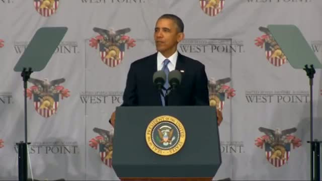 Watch Obama: US Must Lead Globally but Show Restraint Video