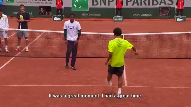 Watch 2014 French Open. Getting to know French player Lokoli alias "El Loko" Video