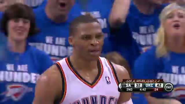 Watch NBA: Spurs vs. Thunder: Game 4 Highlights (Basketball Video) Video
