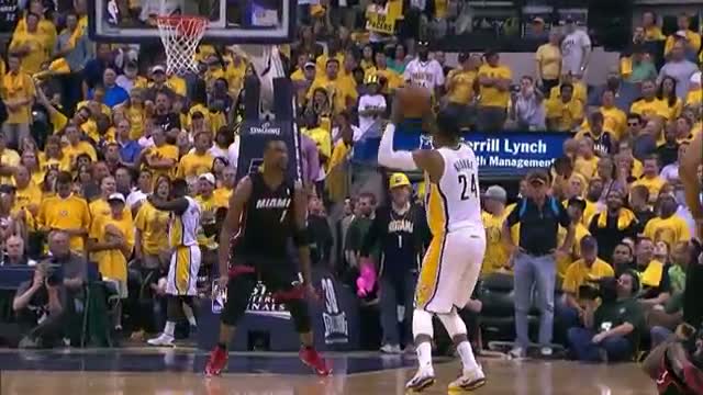 Watch Paul George Beats the 3rd Quarter Buzzer From Downtown (Basketball Video) Video