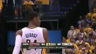 Watch Miami Heat vs Indiana Pacers : Paul George, Pacers stave off Heat, elimination in Game 5 Video