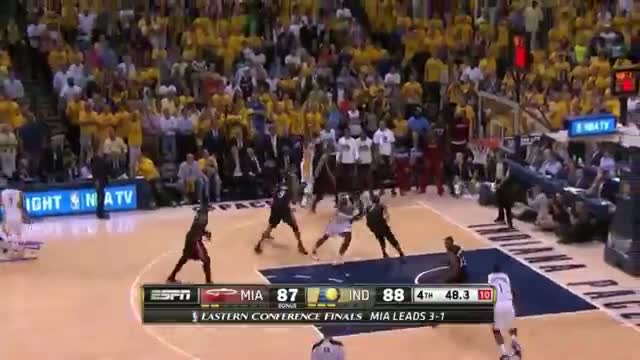 Watch Paul George 37pts Full Highlights vs Miami Heat 13/14 NBA Playoff Video