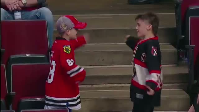 Watch Blackhawks Fan Secret Handshake? Video