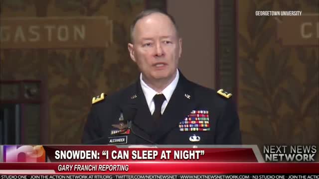Watch Edward Snowden: "I Can Sleep at Night" Video