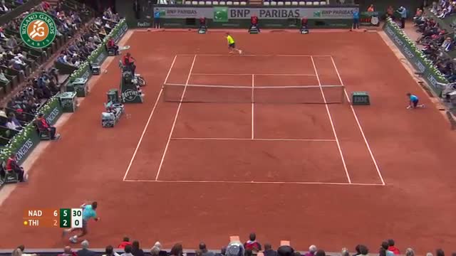 Watch R. Nadal v. D. Thiem 2014 French Open Men's R2 Highlights Video