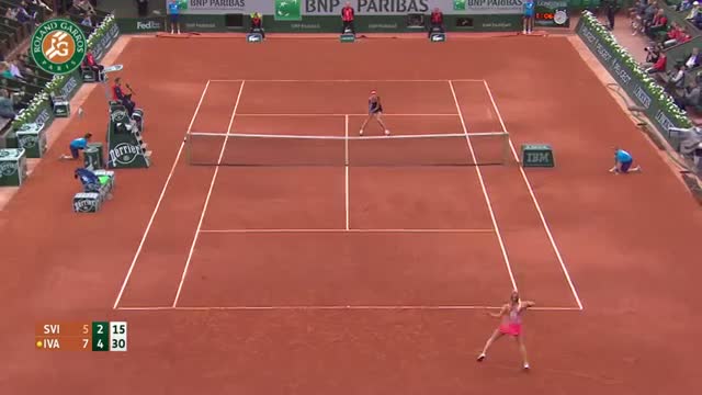 Watch A.Ivanovic v E.Svitolina French Open women's R2 Highlights Video
