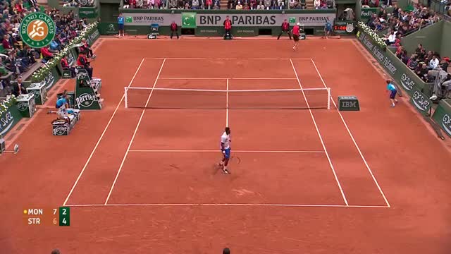 Watch G. Monfils v. J.-L. Struff 2014 French Open Men's R2 Highlights Video