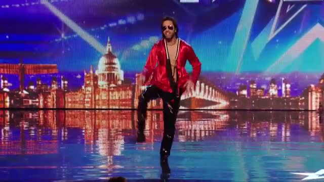 Watch Britain's Got Talent 2014 - Rafi Raja's Bollywood boogie gets buzzed Video