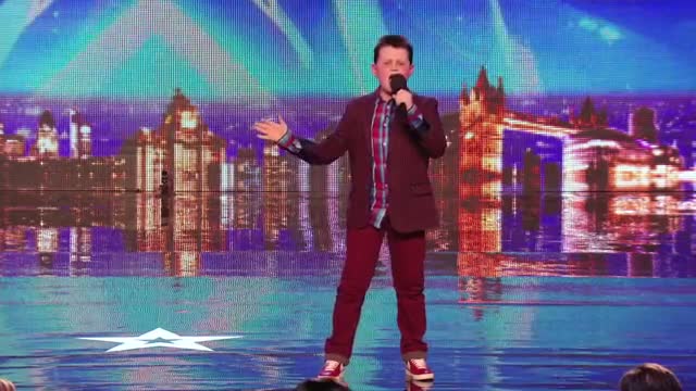 Watch Britain's Got Talent 2014 - 12 year-old Ellis Chick sings You Make Me Feel So Young Video