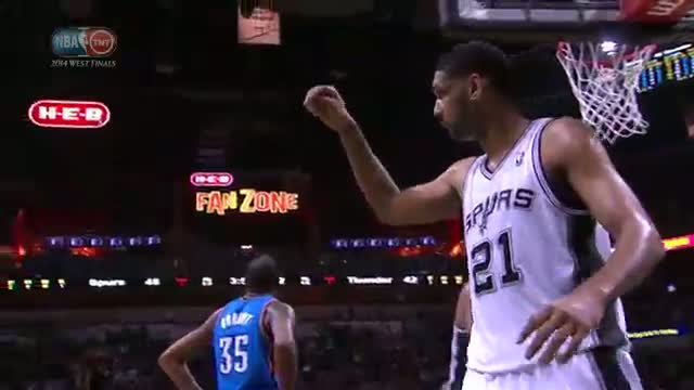 Watch NBA: Tim Duncan and Manu Ginobili Lead the Spurs to a Game 5 Win (Basketball Video) Video