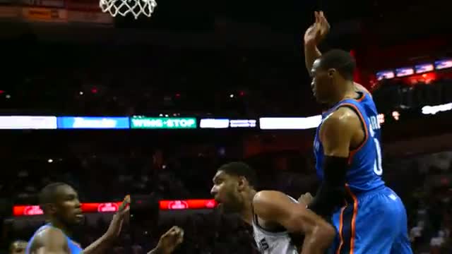 Watch Best of NBA Phantom: The Spurs Dominate the Thunder in Game 5 (Basketball Video) Video