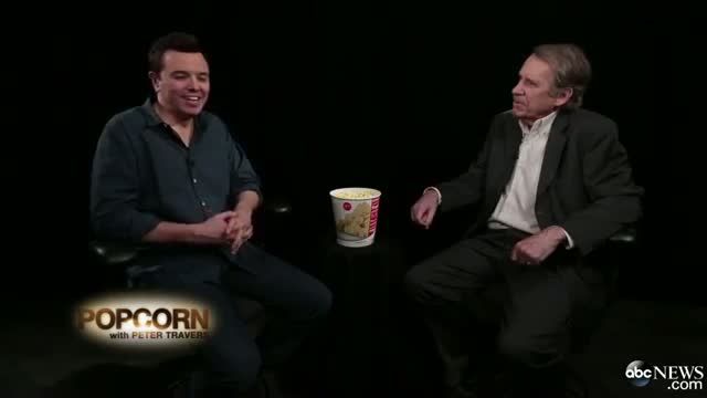 Watch Peter Travers Talks 'A Million Ways to Die,' with Seth MacFarlane, Stewie and Ted. Video