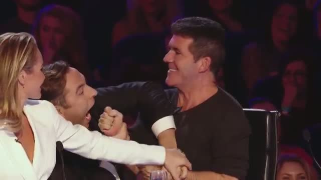 Watch Keiran and Sarah sing Love Changes Everything Britain's Got Talent 2014 Video