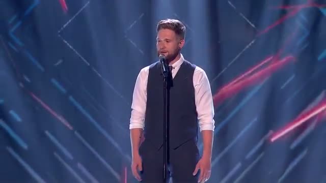 Watch Micky Dumoulin sings Don't You Worry Child - Britain's got Talent 2014 Video
