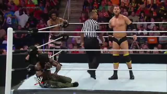 Watch R-Truth & Xavier Woods vs. RybAxel: WWE Superstars, May 29, 2014 Video