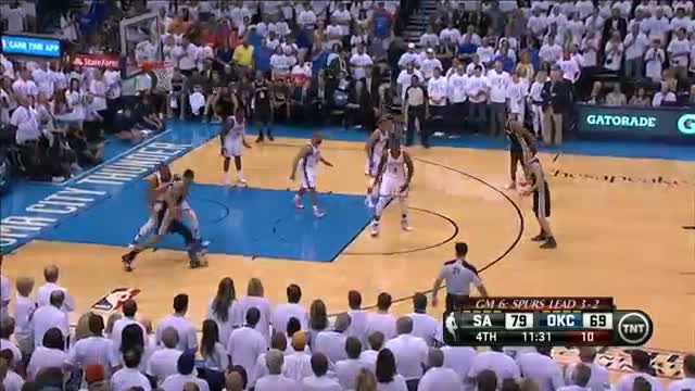 Watch NBA: Boris Diaw Scores 26 for the Spurs in Game 6 (Basketball Video) Video