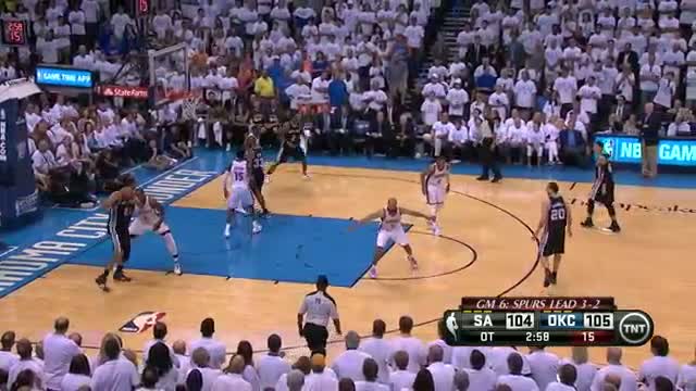Watch NBA: Tim Duncan's Double-Double Leads the Spurs to the Finals (Basketball Video) Video