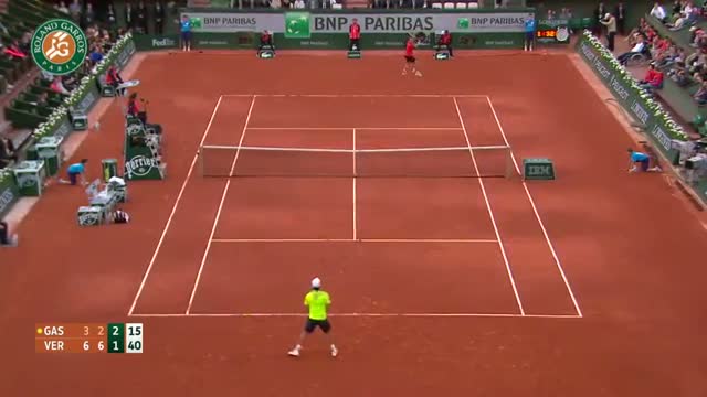 Watch F. Verdasco v. R. Gasquet 2014 French Open Men's R3 Highlights Video