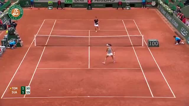 Watch C. Suarez Navarro v. A. Tomljanovic 2014 French Open Women's R4 Highlights Video