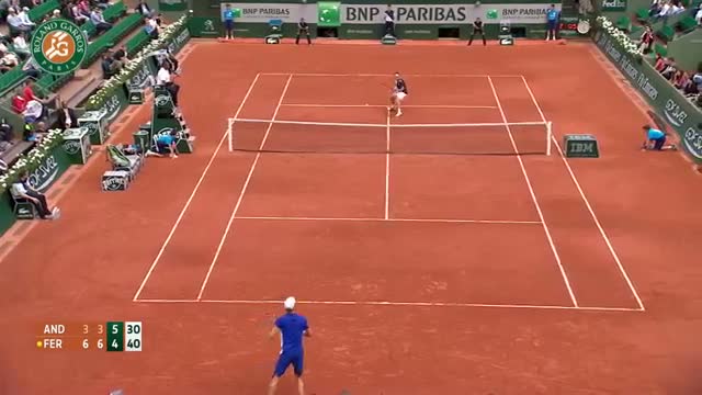 Watch D. Ferrer v. K. Anderson 2014 French Open Men's R4 Highlights Video