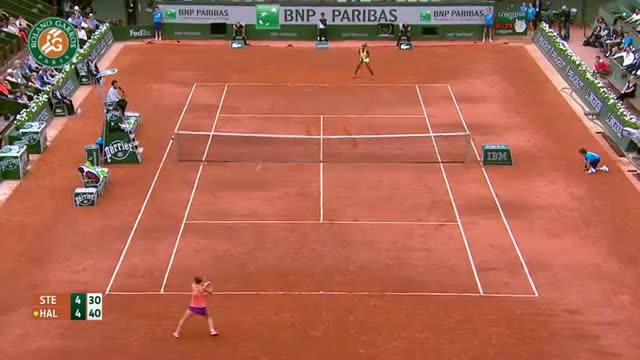 Watch S. Halep v. S. Stephens 2014 French Open Women's R4 Highlights Video