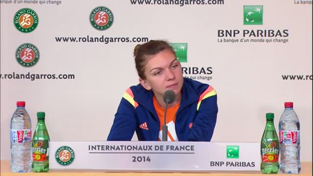 Watch Press conference S.Halep 2014 French Open R4 Video