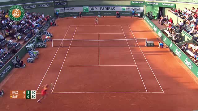 Watch S.Kuznetsova v L.Safarova 2014 French Open women's R4 Highlights Video