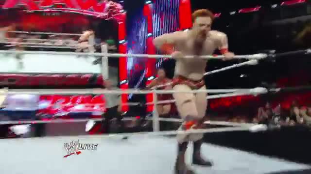 Watch Rob Van Dam & Sheamus vs. Bad News Barrett & Cesaro: WWE Raw, June 2, 2014 Video