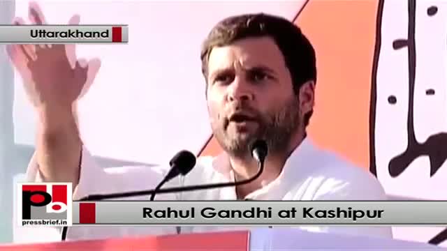 Watch Support Congress to continue pro-poor policies, Rahul Gandhi says at Kashipur, Uttarakhand Video
