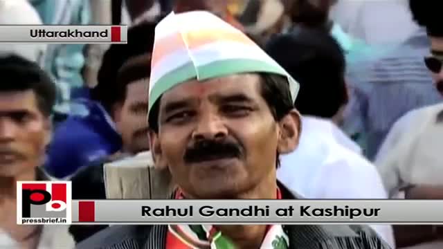 Watch Rahul Gandhi speaks at a Congress election rally at Kashipur, Uttarakhand Video