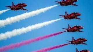Watch D-Day anniversary: Red Arrows impress crowds in Portsmouth Video