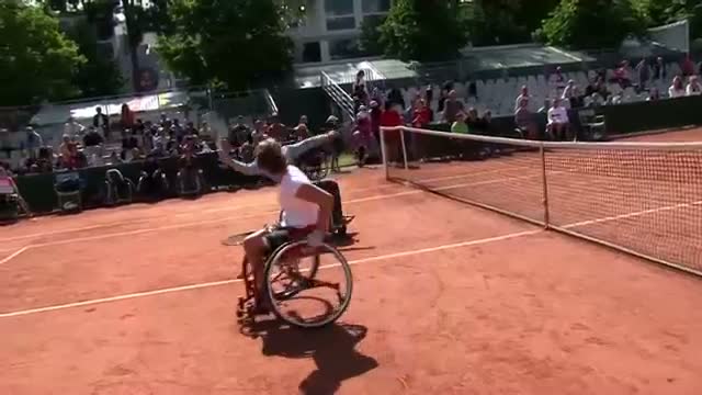 Watch 2014 French Open . The discovery of the wheelchair tennis at Roland Garros Video