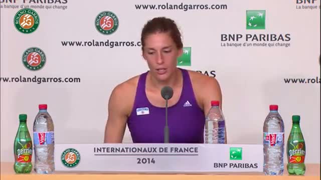 Watch Conference de presse Andrea Petkovic Roland Garros 2014 1/2 Video