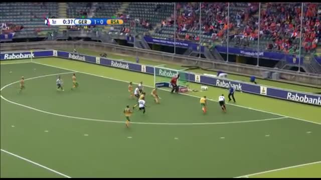 Watch Germany vs South Africa - Men's Rabobank Hockey World Cup 2014 Hague Pool A [1/6/2014] Video