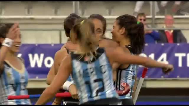 Watch Argentina vs South Africa - Women's Rabobank Hockey World Cup 2014 Hague Pool B [01/6/2014] Video
