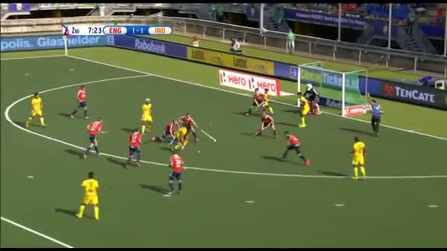 Watch England vs India - Men's Rabobank Hockey World Cup 2014 Hague Pool A [02/6/2014] Video