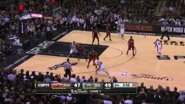 Watch NBA: The Spurs Big 3 Shine in Game 1 vs. Heat (Basketball Video) Video