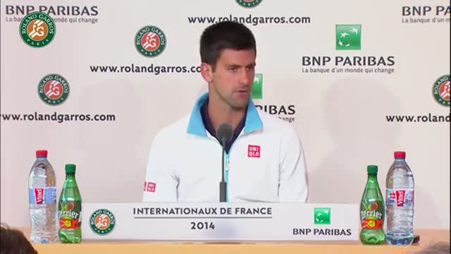 Watch Press conference N.Djokovic 2014 French Open SF Video