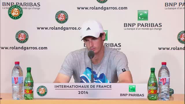 Watch Press conference A.Murray 2014 French Open SF Video
