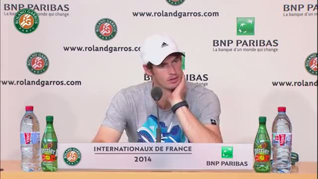Watch Conference de presse A.Murray Roland Garros 2014 1/2 Video