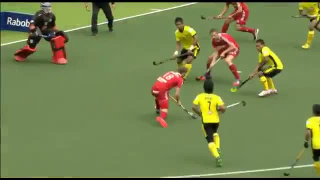 Watch Malaysia vs England - Men's Rabobank Hockey World Cup 2014 The Hague Pool A [06/6/2014] Video
