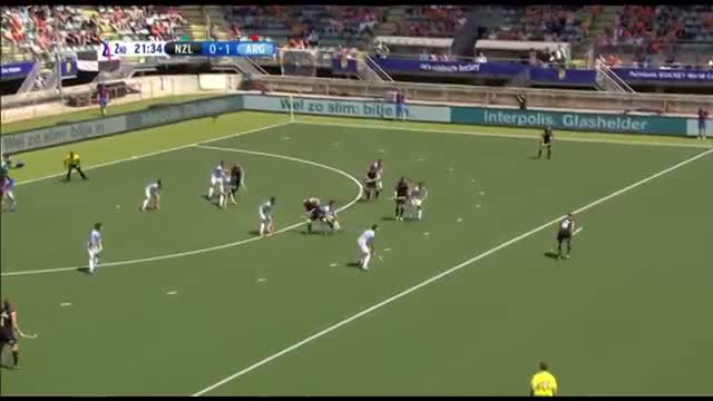Watch New Zealand vs Argentina- Men's Rabobank Hockey World Cup 2014 Hague Pool B [06/6/2014] Video