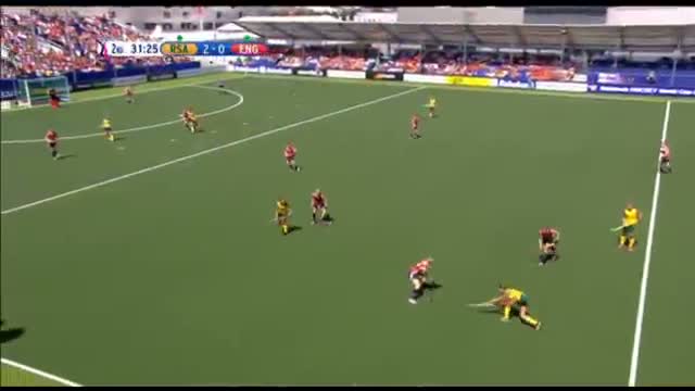Watch South Africa vs England - Women's Rabobank Hockey World Cup 2014 Hague Pool B [06/6/2014] Video
