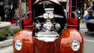 Watch 1940 Ford Pick Up Hot Rod Custom | 2009 Huntington Beach Classic Car Show Video
