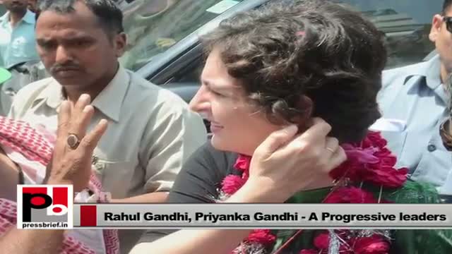 Watch 'We can see reflection of Indira Gandhi in her grand-daughter Priyanka Gandhi' Video