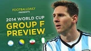Watch 2014 World Cup Group F Preview & Predictions Video