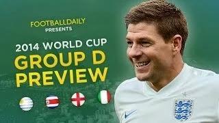 Watch 2014 World Cup Group D Preview & Predictions Video