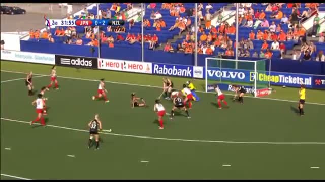 Watch Japan vs New Zealand - Women's Rabobank Hockey World Cup 2014 Hague Pool A [07/6/2014] Video