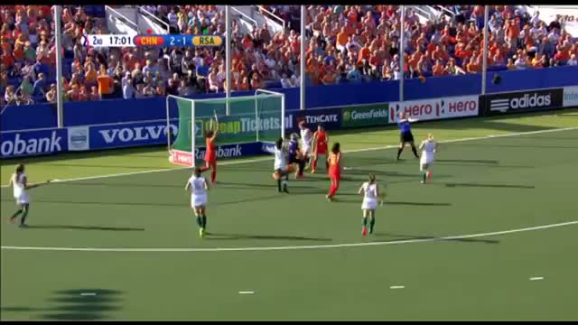 Watch China vs South Africa - Women's Rabobank Hockey World Cup 2014 Hague Pool B [08/6/2014] Video